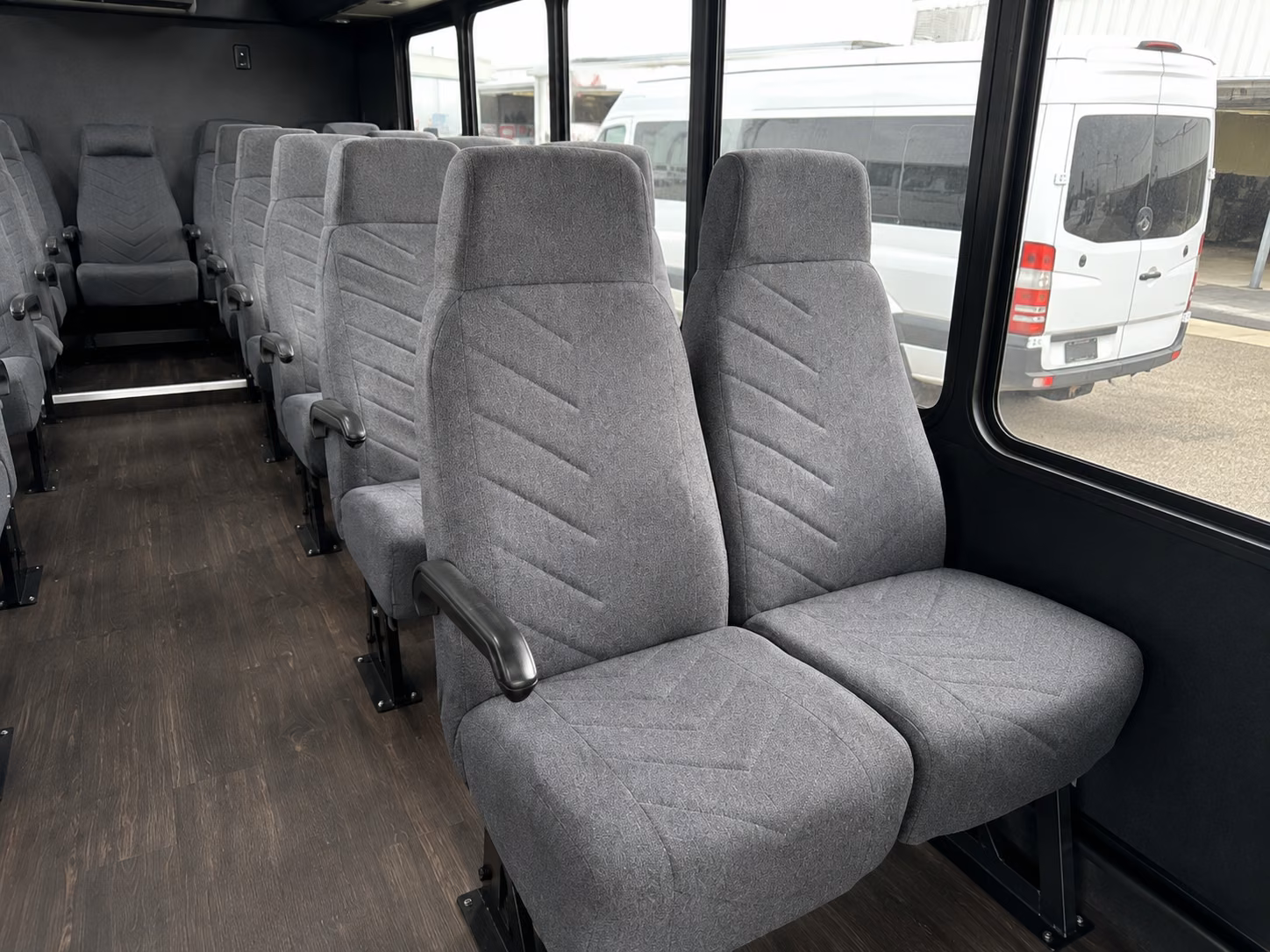 temecula 18 passenger minibus inside