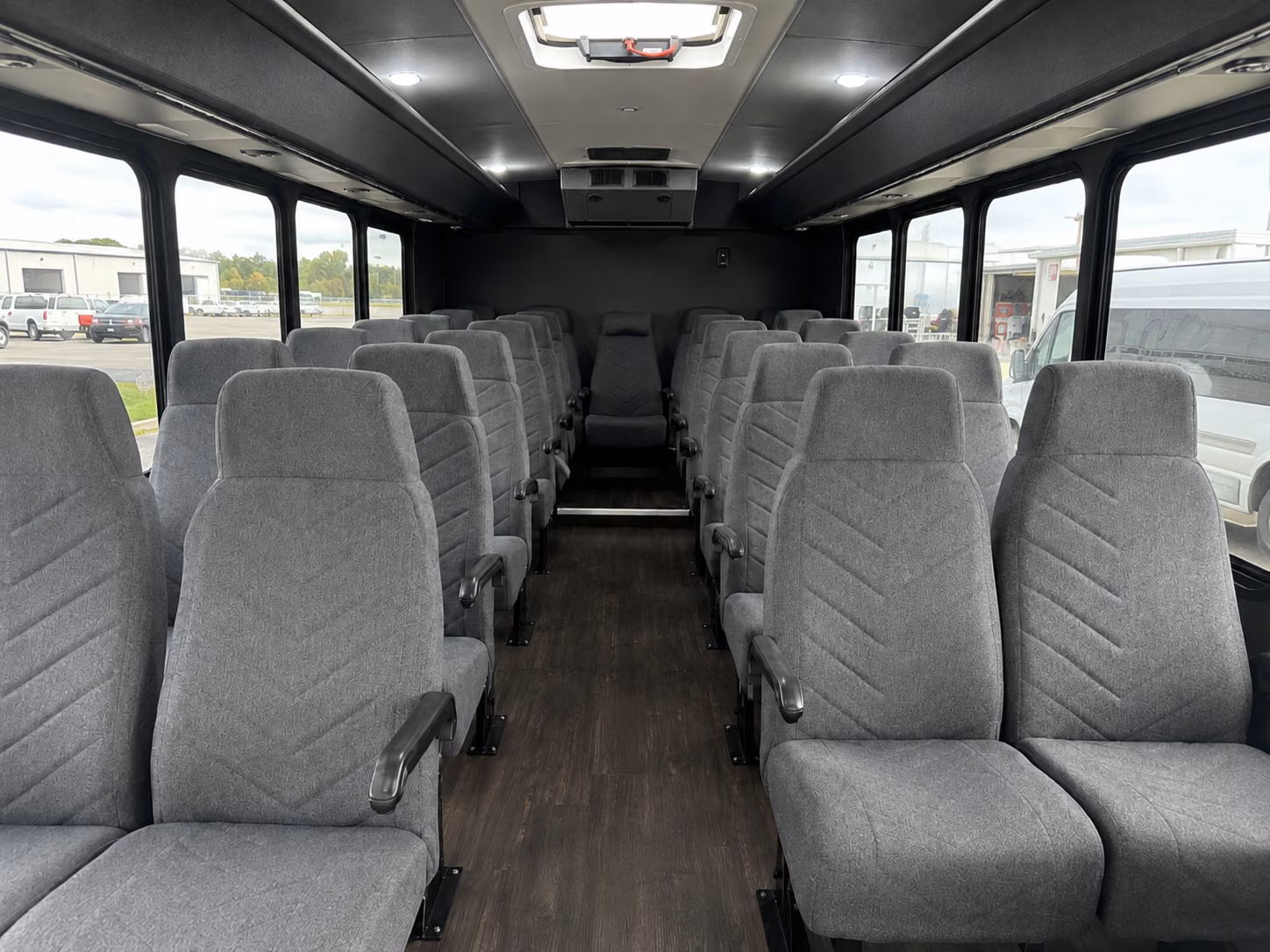 temecula 18 passenger minibus interior
