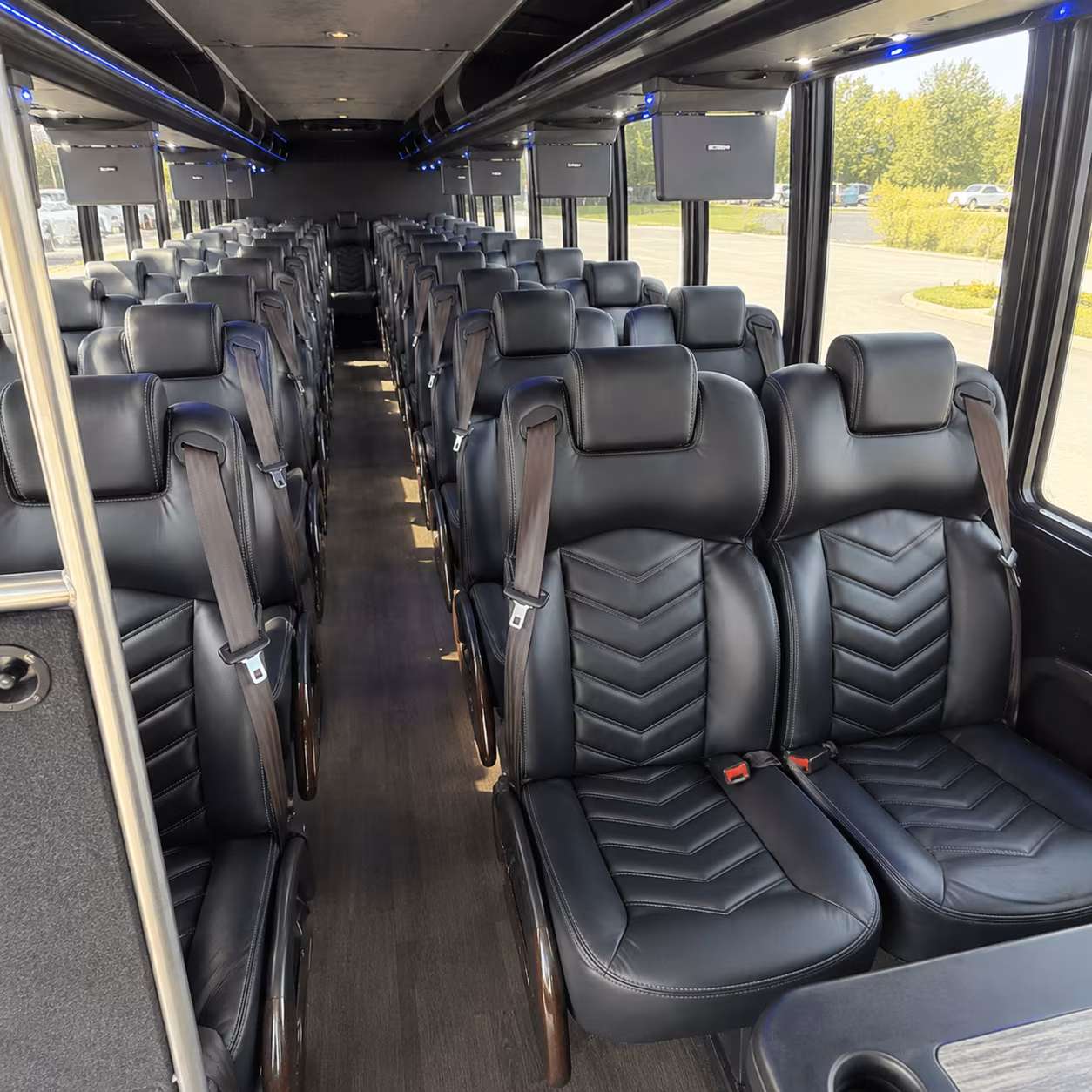 temecula 25 passenger minibus interior