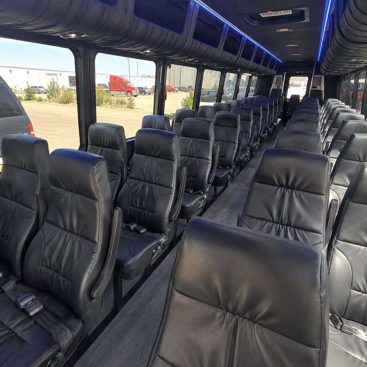 temecula 28 passenger minibus interior