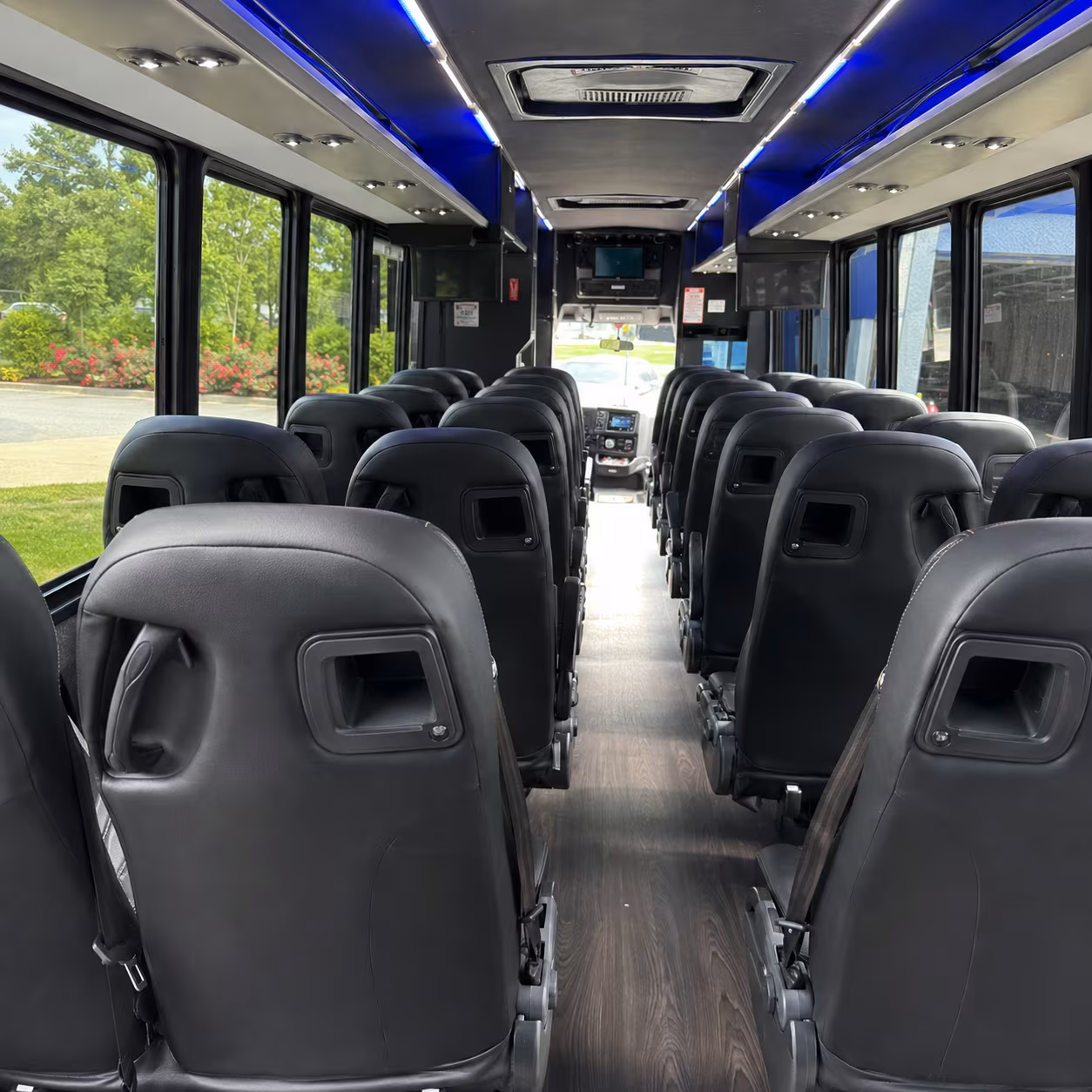 temecula 30 passenger minibus inside