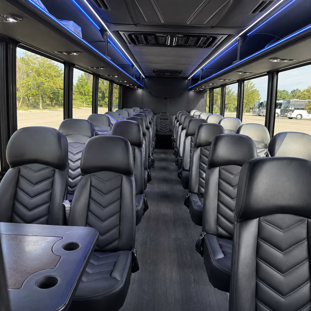 temecula 35 passenger minibus inside