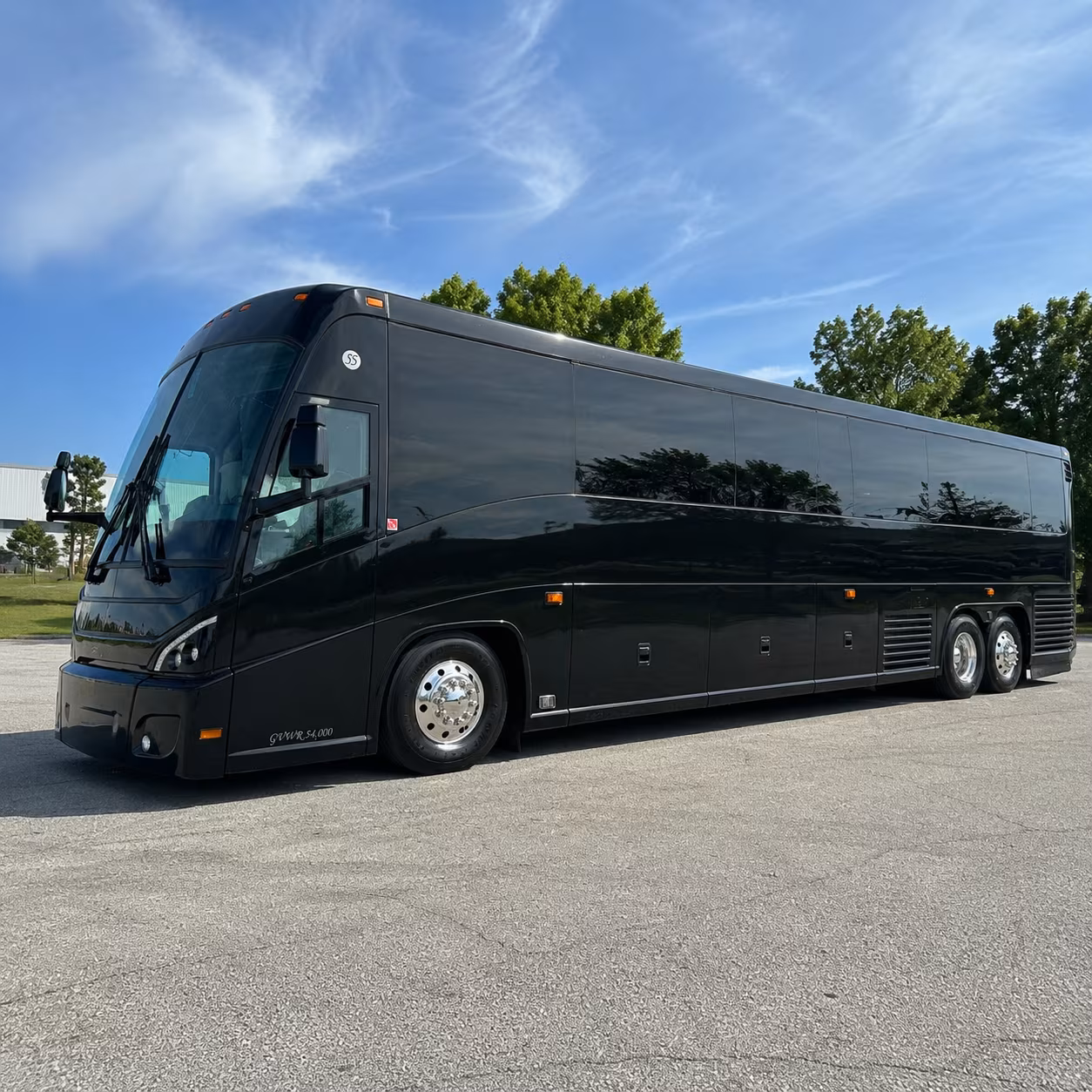 temecula 47 passenger charter bus