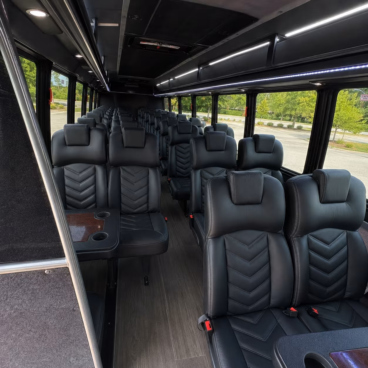 temecula concert transportation onboard seating