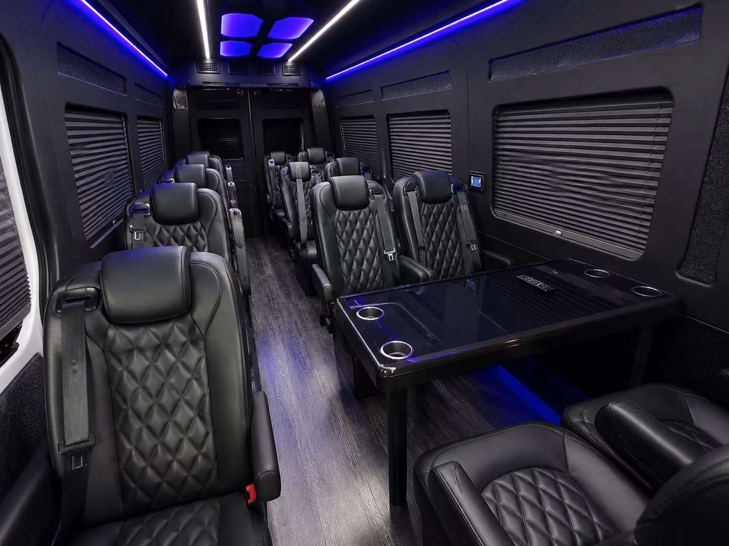 temecula sprinter van with driver inside